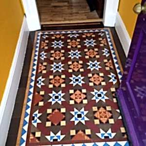 Lovely Entrance tiles